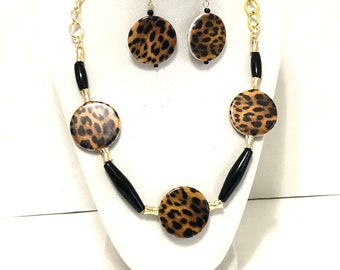 Leopard Necklace Sets JNING Jewelry Animal Print Necklaces - Etsy Singapore Leopard Necklace Sets JNING Jewelry Animal Print Necklaces - Etsy Singapore