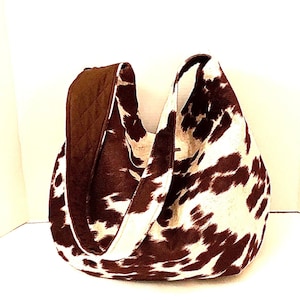 Hobobags, Big Purses, Hobo Bags, J’NING Handbags, Cow Print Handbag, Tote Bags, Brown Hobobags, Carryalls, Big Shoulderbags,
