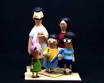 The Belchers - Polymer Clay Figures