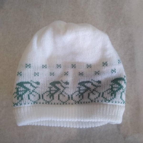 Joy of cycling knitted hat - beanie