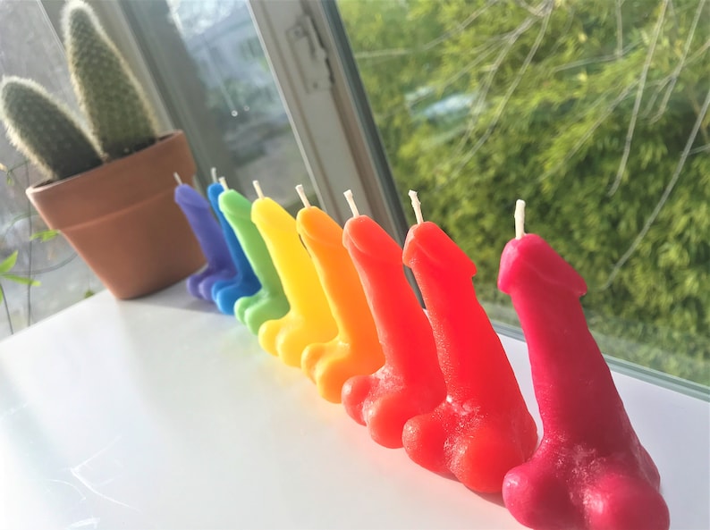 Penis Candle Birthday Gift Set dick candle birthday box Etsy