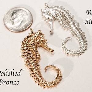 Seahorse Earrings Seahorse Jewelry image 2