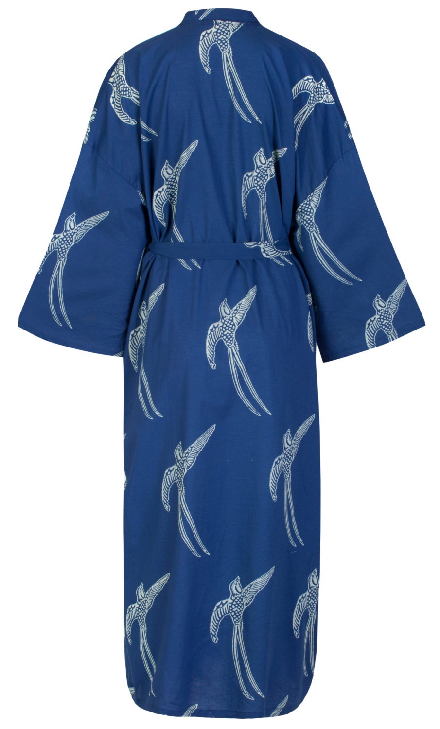 Susannah Cotton Kimono Robe Yukata Dressing Gown Hand Etsy UK