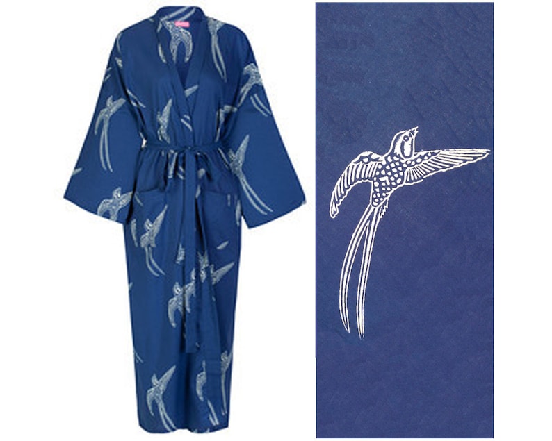 cotton kimono dress