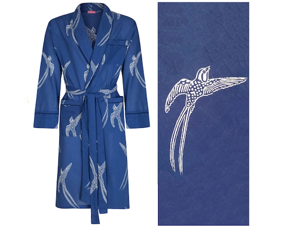 Buy Bon amixylMen's Dressing Gown Bathrobe Satin Silk Bath Robe Kimono Gown  Dragon Embroidery Yukata Hakma Vintage Online at desertcartINDIA