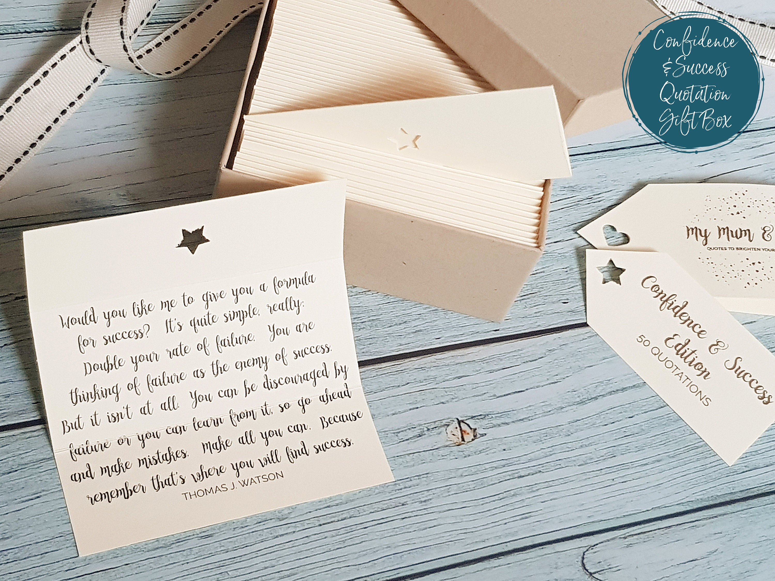 Confidence Success Quotes Box Of 50 Handmade Quotations Etsy Confidence Success Quotes Box Of 50 Handmade Quotations Etsy