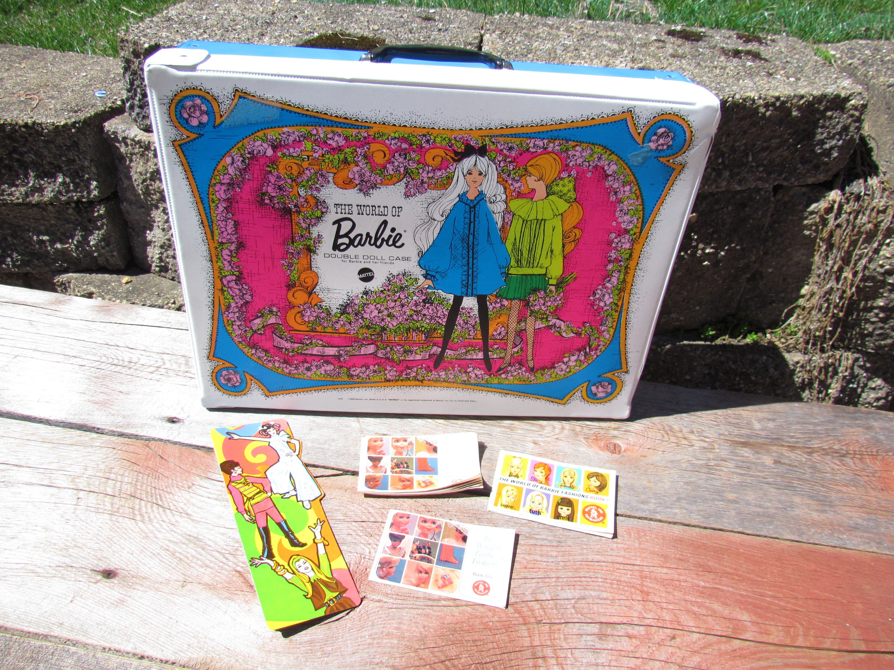 the world of barbie doll case 1968