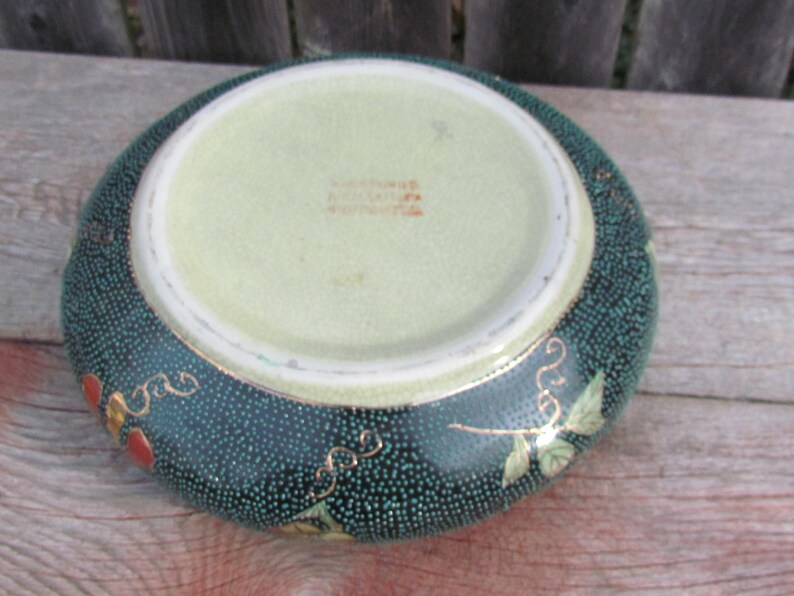 Vintage Royal Satsuma Hand Painted Japanese Porcelain Covered Etsy