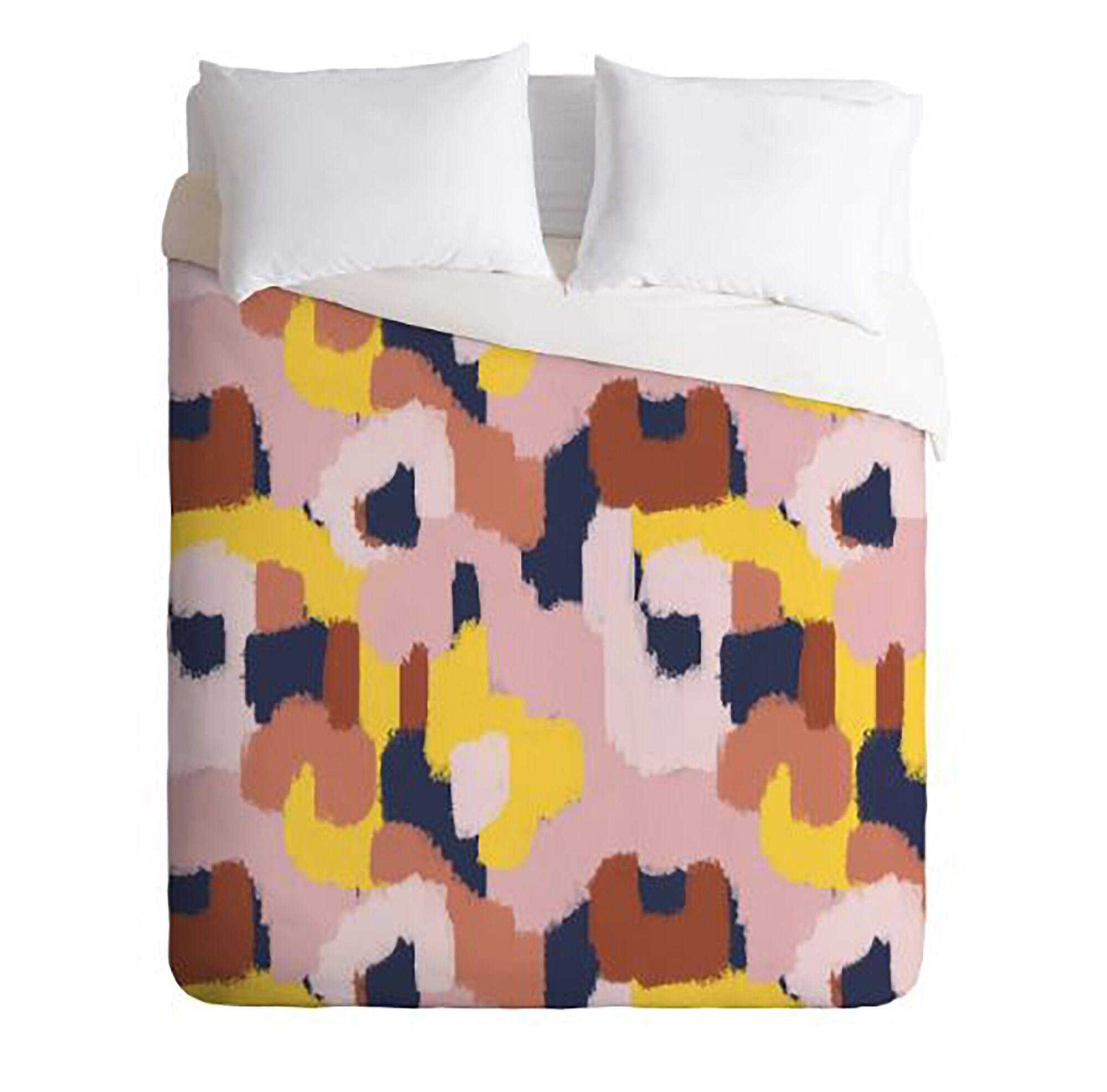 Funda de edredón Adobe rosa suroeste abstracto moderno | Etsy