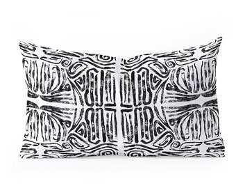 Lumbar, Oblong pillow, Yucatan, throw pillow, bedroom, dorm, chair, decor, Bohemian, boho