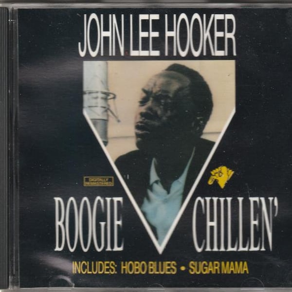 John Lee Hooker Boogie Chillen CD 1991 Blues Album Compilation Remastered