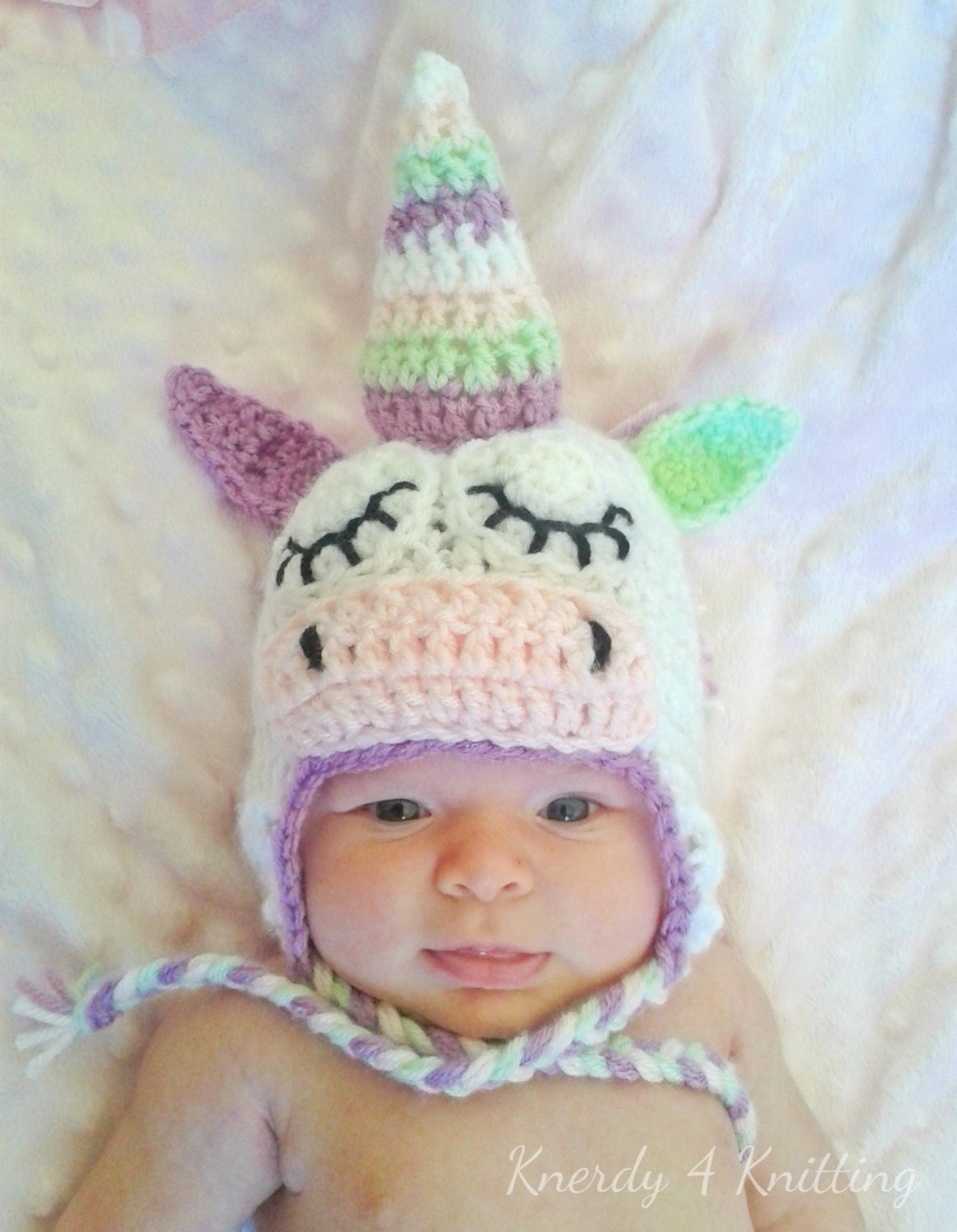 Baby unicorn hat newborn photo prop unicorn costume crochet Etsy