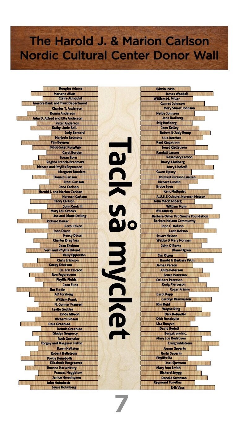 Custom Donor Recognition Wall Sign - Donation & Memorial Plaque - 45