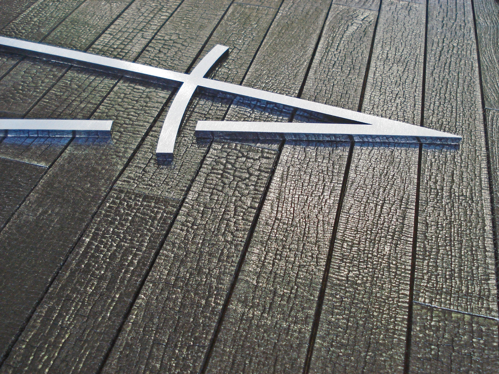 Shou Sugi Ban Stil Schild Japanisches gebranntes Holz | Etsy