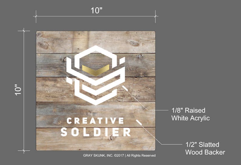 Anh Ngo Custom Design Mock Up Large Sign Package