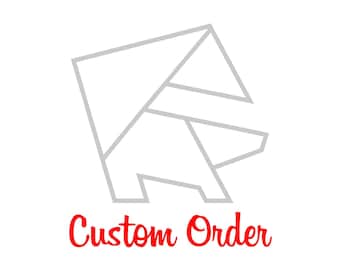 Custom Order 3 for Bright Home HC - 4 Signs - 9"x7" Sizes - Natural Walnut Backers - Birch Overlays- Client #260092