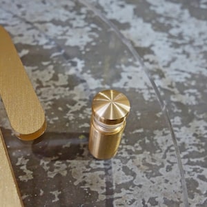 Floating Gold Unisex Restroom Sign - Men Women Handicap Bathroom ...