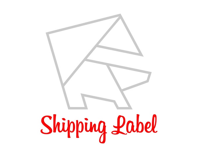 Custom Shipping Label - Mike Low - Etsy