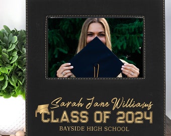 Graduation Gift for High School/College Grads | Personalized Graduation Frames | Class of 2024 Graduation Squad Gifts | Senior 2024