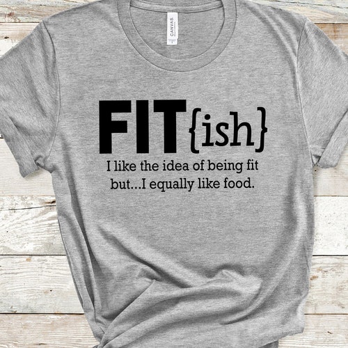Fitish Workout T-shirt Funny Workout 