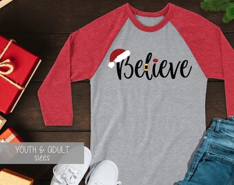 christmas baseball t shirts