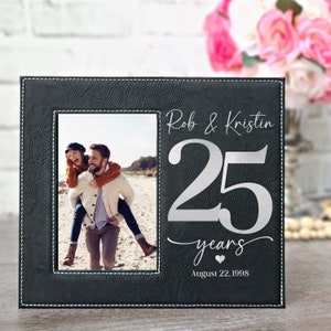Personalized 25th Wedding Anniversary Gift for Couple 25th Anniversary  Gifts for Husband Wife 25th Wedding Anniversary Picture Collage Gift 