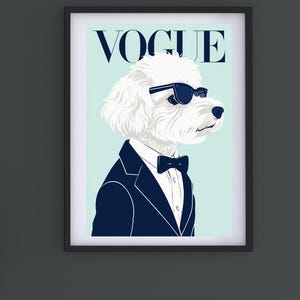 Cockapoo poster, cockapoo wall art,  fun dog poster,  cockapoo gift,  dog gift ideas, cockapoo wall art