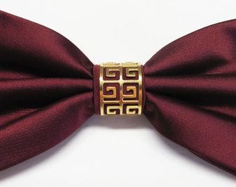 Gold Or Silver Metal Bow Tie Knot Covers Looks Great And Fits All Styles Of Mens Bow Ties