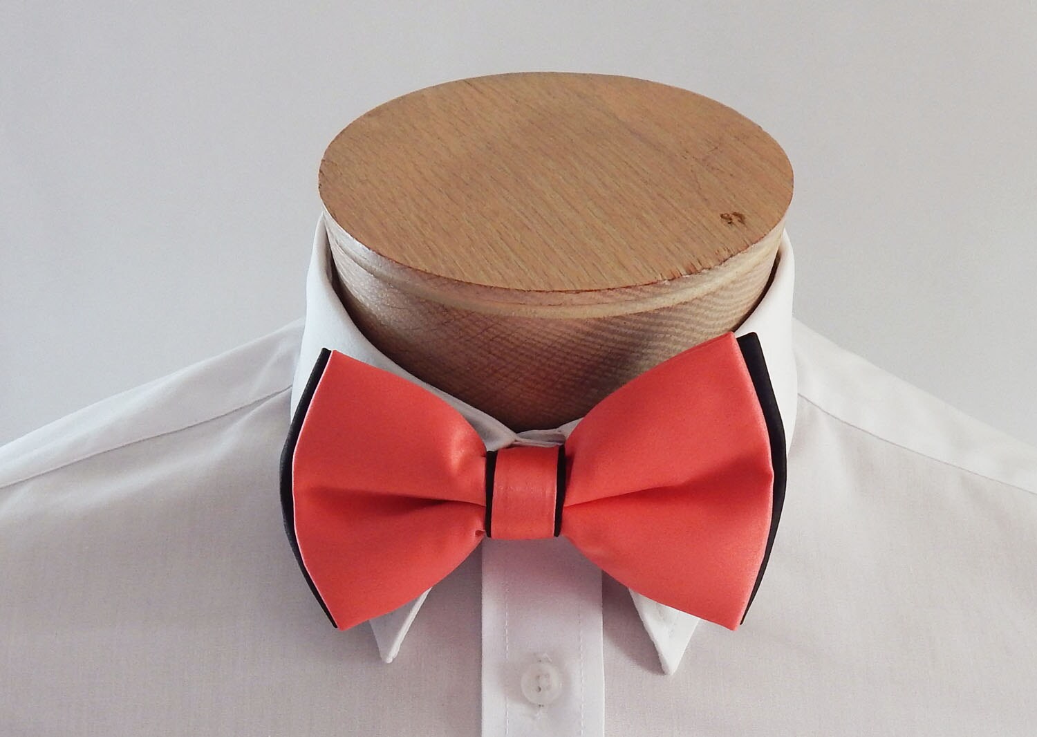 Mens Bowties Extra Fancy Two Colored Fabric Adjustable Bow Tie Etsy
