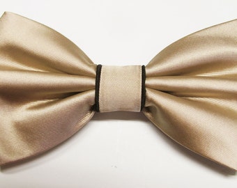 Nude Bow Tie - Etsy