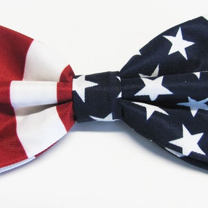 USA Red White and Blue America 1 Proud United States Flag Bow Tie - Etsy