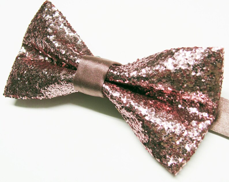 Glitter Banded Bow Tie