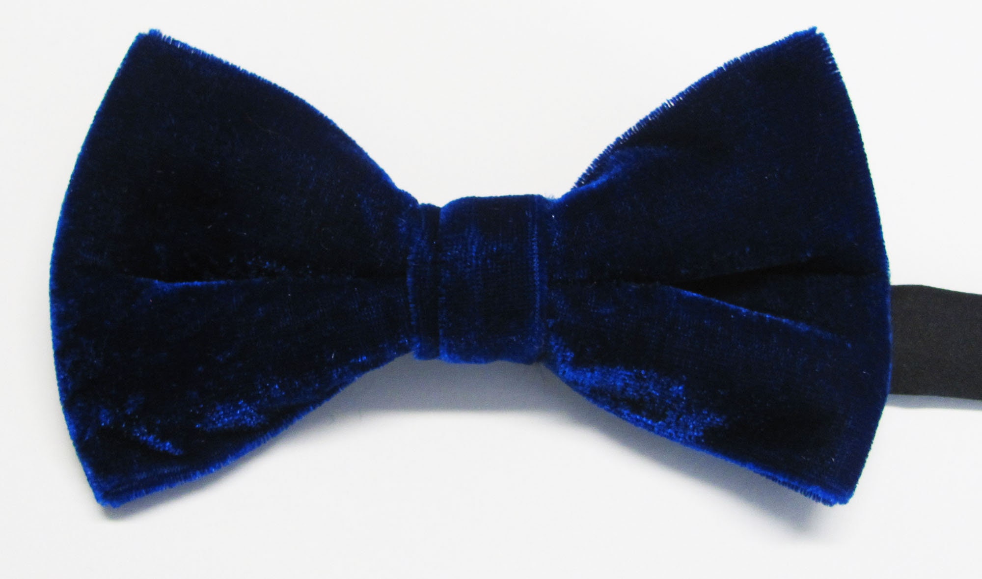 Mens Fancy Royal Blue Velvet Adjustable PreTied Mans Bow Tie | Etsy