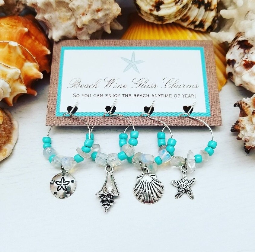 Beach Wine Charms