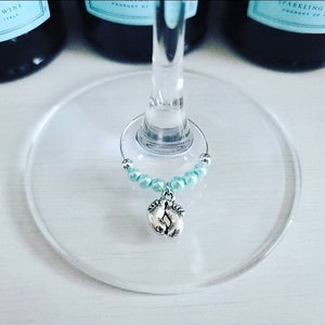 Baby Shower Party Favors Baby Feet Mini Champagne Bottle Tags Custom Colors Baby Shower Gifts Personalized Color Baby Shower image 7