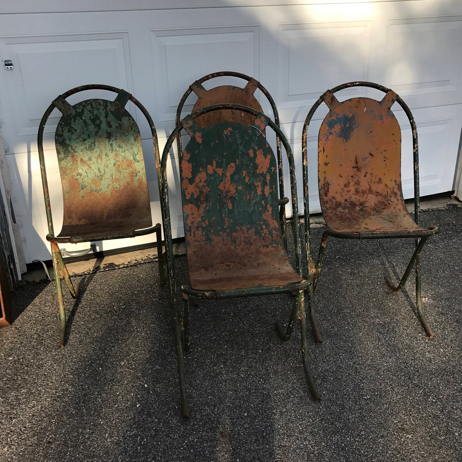Antique French Bistro Chairs Cafe Chairs Industrial Chairs Etsy