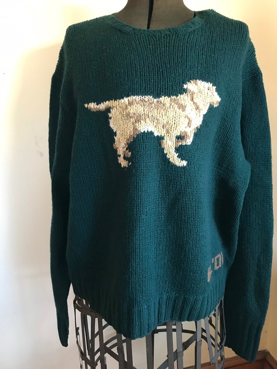 Vintage Ralph Lauren Hand Knit Sweater Collectors… - image 2