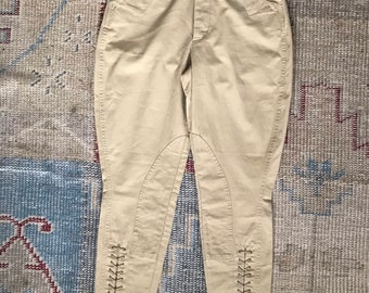 RALPH LAUREN JODHPURS Riding Pants Vintage Hacking Equestrian Riding Breeches Britches Laced English