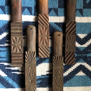 Antique Japanese Wooden Molds Japanese Rice Wood Molds Architectural Fragments Moon Dumplings Cookie Bakery