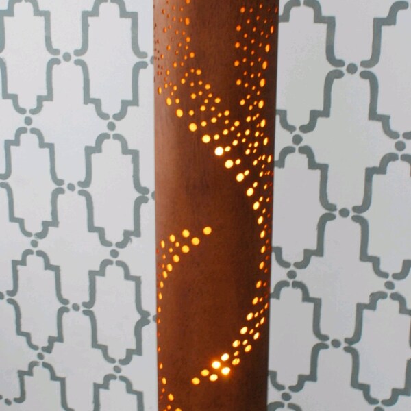 Bent Plywood Floor Lamp Etsy
