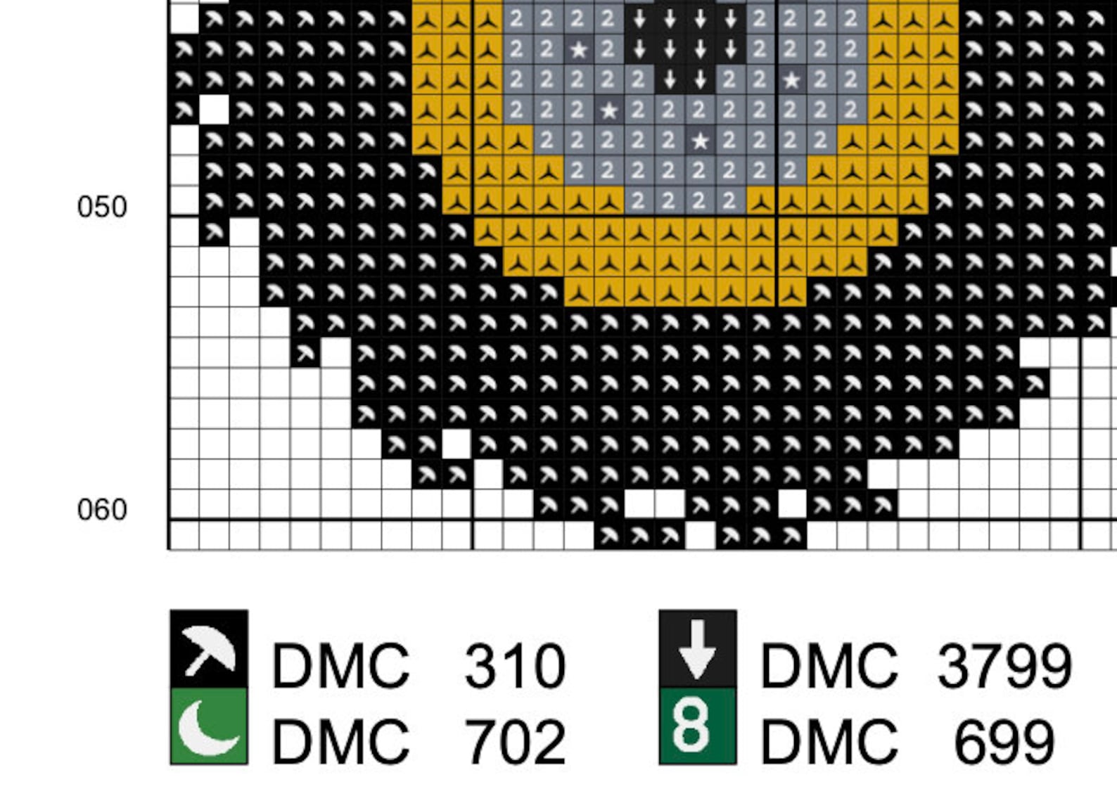 Tractor Cross Stitch Pattern, Modern Embroidery (PDF Pattern) - Etsy