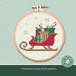 Christmas Ornaments Cross Stitch Patterns Digital Download 