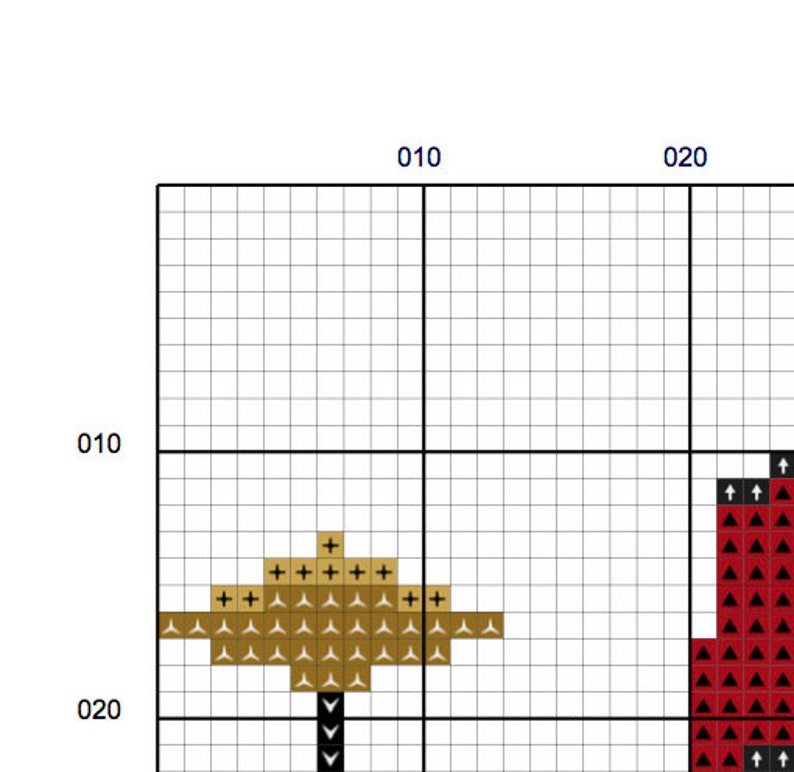 Cross stitch pattern drums modern cross stitch music PDF ...