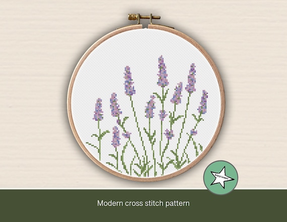 Lavender Cross Hoops Lavender Cross Hoops
