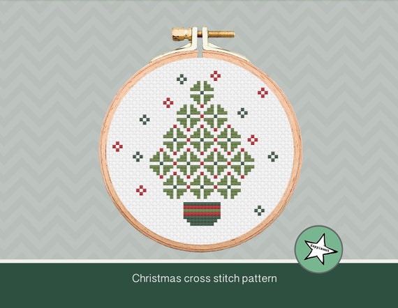 Twelve Days of Christmas Cross Stitch Ornaments Pattern - Stitched Modern