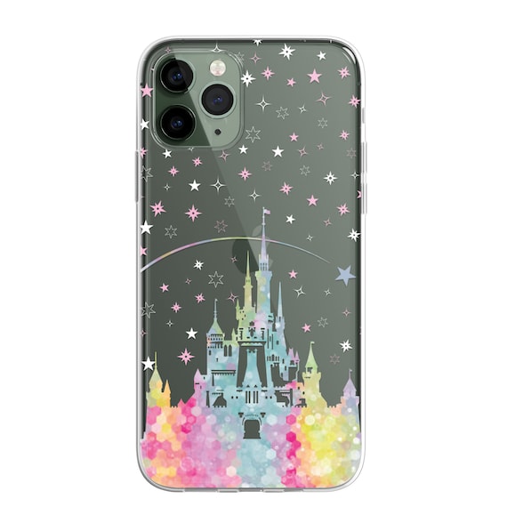 Disney Castle Movie Style Phone Case Clear Tpu Case For Iphone Etsy Ireland