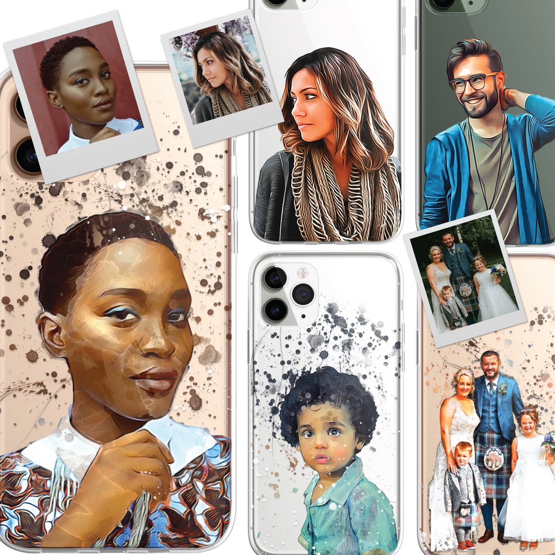 Custom Phone Case, Personalised Photo Picture Print Phone Case Paint