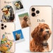 PET Painting Portrait Dog Cat Horse Animal Personalised Custom Photo CLEAR Phone Cover Case for iPhone & Samsung Galaxy