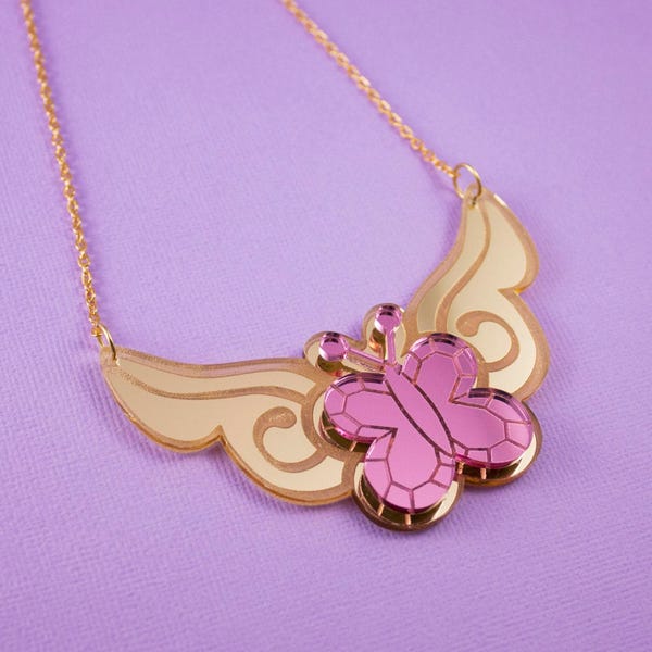 Fluttershy - My Little Pony Element of Kindness Necklace