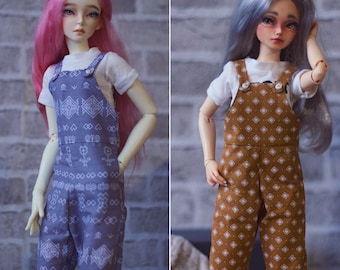 BJD - Ball Jointed Doll / Overalls /